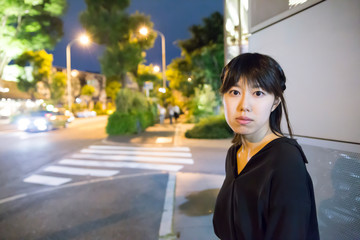 Berry cute Japanese young woman.