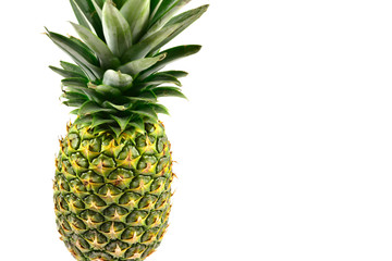 Fototapeta premium Pineapple isolated on white.