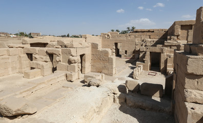 Mortuary Temple of Seti I in Luxor, Egypt