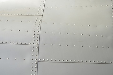 Fototapeta premium Military Helicopter Camouflage. Military aircraft detail camouflage. View about fuselage with panel line and gradient colors