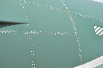 Military Helicopter Camouflage. Military aircraft detail camouflage. View about fuselage with panel line and gradient colors