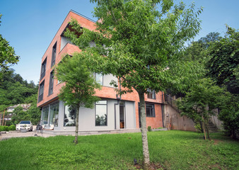 Modern house exterior