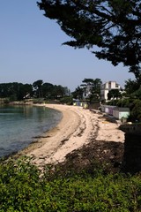 Plage du Dréhen sur l'île aux Moines