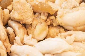 Fried squid egg Delicious.