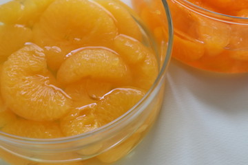 柑橘系フルーツデザート