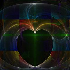 Colorful apple symbol RGB