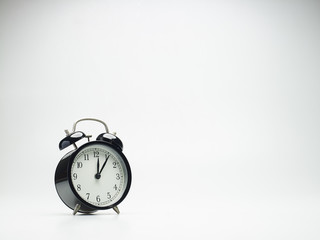 alarm clock on a white background