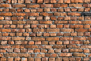 Red brick texture