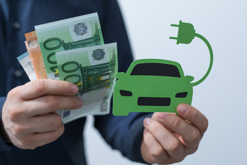 Car and insurance  concept  money
