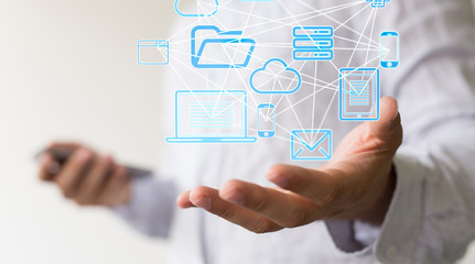 data code binary concept