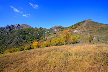 mountain natural scenery