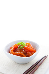Korean traditional salted fish.