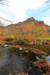 GuanMenShan scenic natural landscape, China