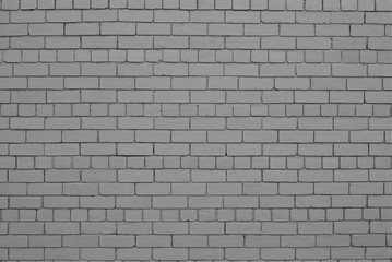 Grey color painted brick wall