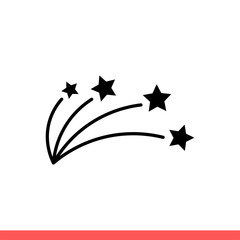 Firework vector icon