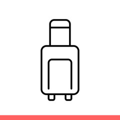 Baggage vector icon