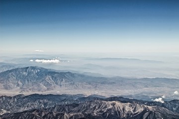 overflying California