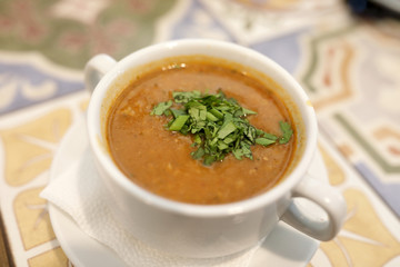 Bowl of Kharcho Soup