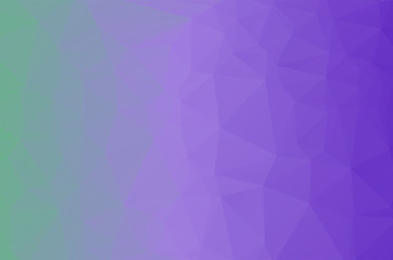 Obraz premium Light Blue turquise Low poly crystal background. Polygon design pattern. Low poly vector illustration, low polygon background.