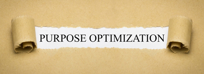 Purpose optimization