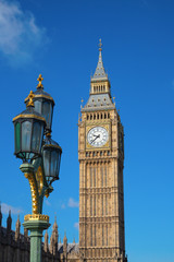 Fototapeta na wymiar London. Big Ben clock tower.