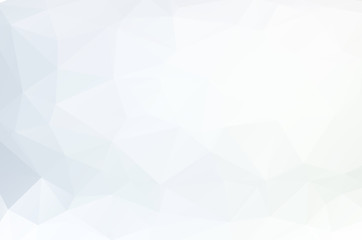 White Grey Low poly crystal background. Polygon design pattern. light Low poly vector illustration, low polygon background.