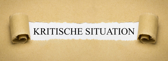Kritische Situation