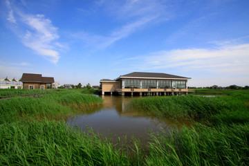 Hebei caofeidian golf villa scenery, China