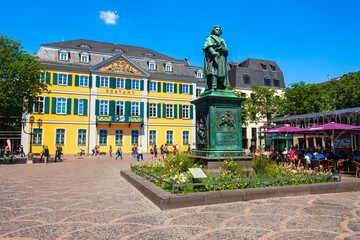 Beethoven monument in Bonn, Germany