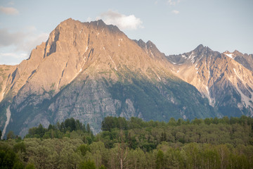 Hazelton Mountain - Yellowhead Highway - Western Canada