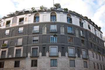 Milan, Italy - April 05, 2019 : View of Ca brutta