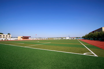 Middle school plastic playground, China