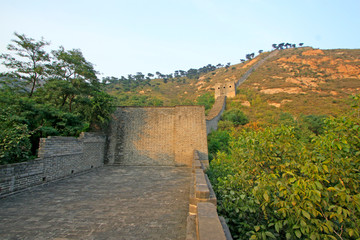 shabby Great Wall in China