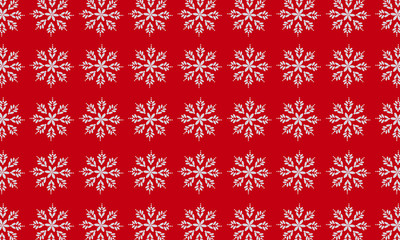 seamless pattern with snowflakes