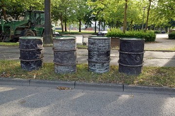 alte Fässer