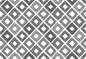 Abstract ethnic frames, seamless pattern for your design