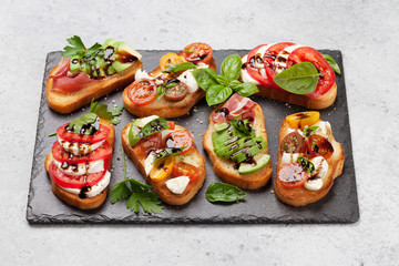 Traditional spanish tapas