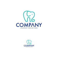 Creative Elephant Dental Clinic Logo
