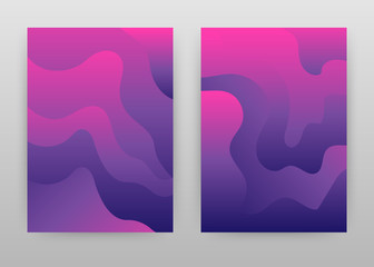 Purple magenta loquid background texture design for annual report, brochure, flyer, poster. Purple magenta background vector illustration for flyer, leaflet, poster. Abstract A4 brochure template.