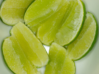 slices of lime