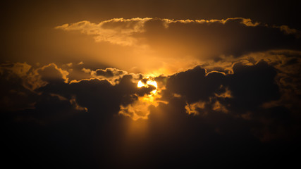 Sun Rising In Winter