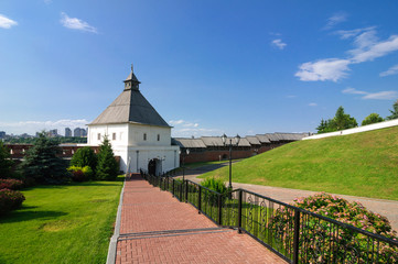 Fototapeta premium Kazan Kremlin the oldest part of the city of Kazan, Tatarstan Republic.