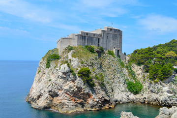 Fort Lovrijenac or St. Lawrence Fortress, often called 