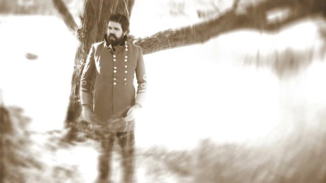 civil war general ordering people