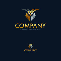 Luxury Textile and Jewellery Logo Template