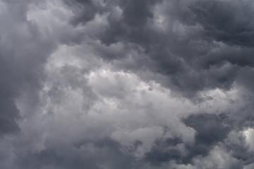 Storm clouds before the storm.