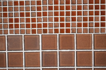 Wall tile, close up detail In two different sizes