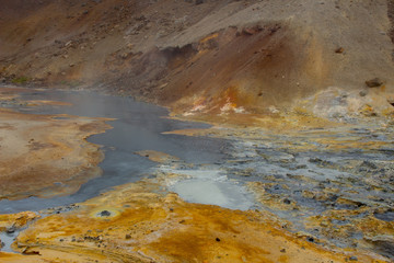 Krýsuvík Geothermalgebiet Island