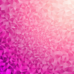 Obraz premium Abstract Delaunay Voronoi trianglify color diagram background illustration