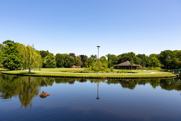 Obraz premium Paviljoen Sassennest in Park Rusthoff in Sassenheim